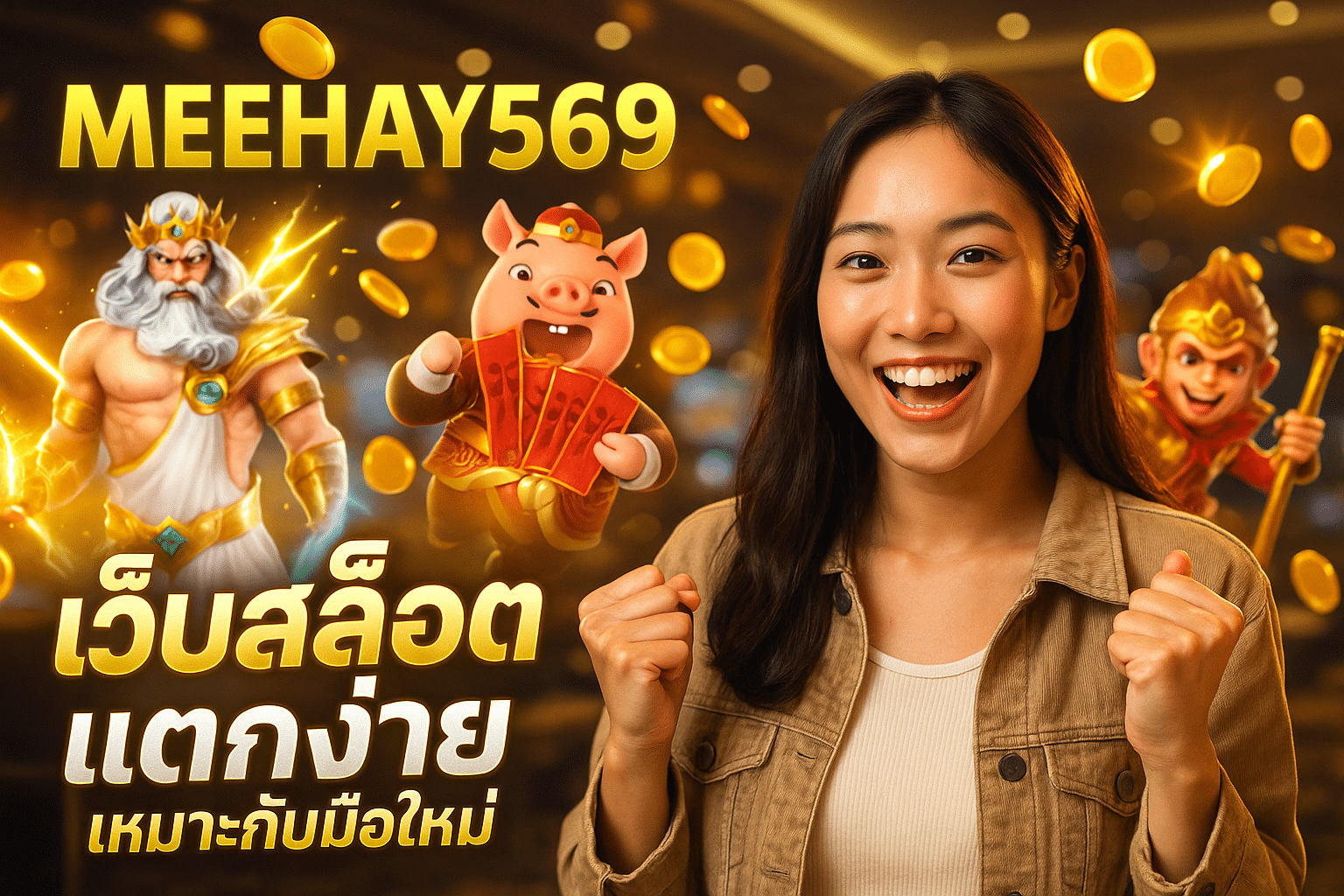 MEEHAY569 เว็บสล็อตแตกง่ายเหมาะกับมือใหม่