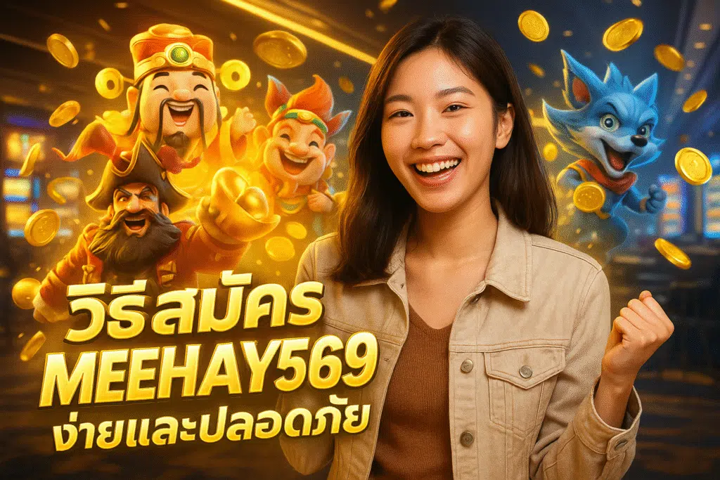 วิธีสมัคร MEEHAY569 ง่ายและปลอดภัย